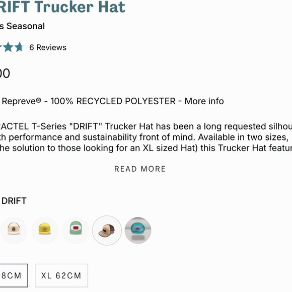 Fractel Running Trucker Hat - Picture 2 of 2